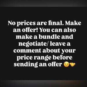 Negotiable Offer Sign